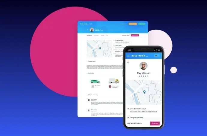 Application mobile auto-école