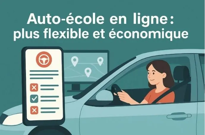 Inscription en ligne pour auto-école